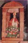 Imagen de San Carlos de Borromeo que se encuentra en la Catedral de San Carlos
Foto: Alcaldia de San Carlos